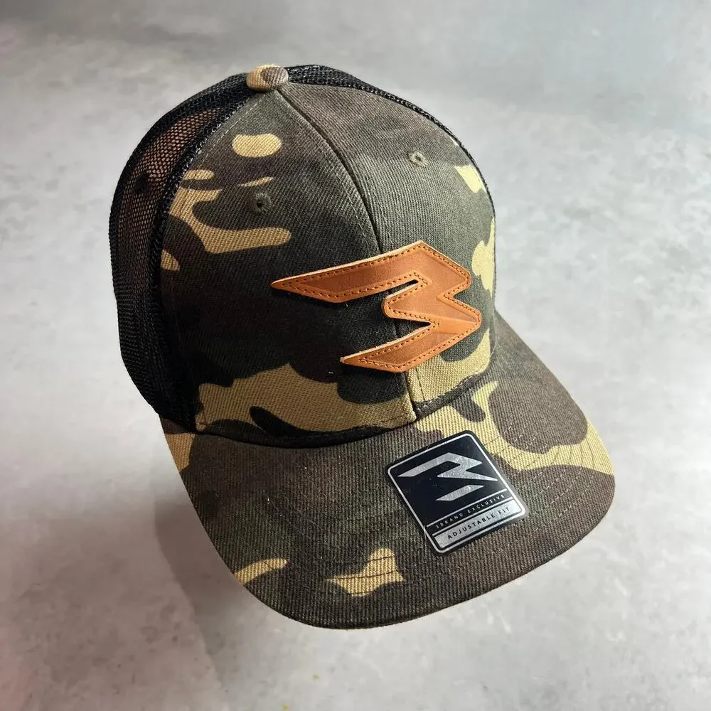 3Brand x Lids Exclusive Camo Trucker Hat Snapback Dangeruss Russell Wilson OS